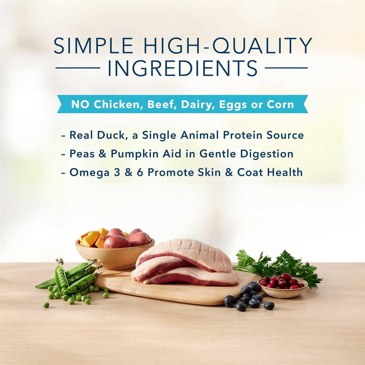 Grain Free Indoor Adult Dry Cat Food Duck & Potato A46063