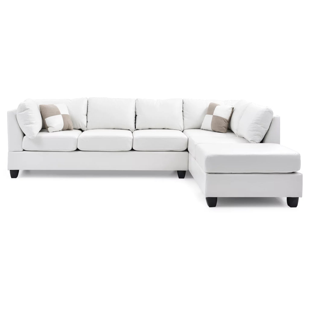 White Sectional G324