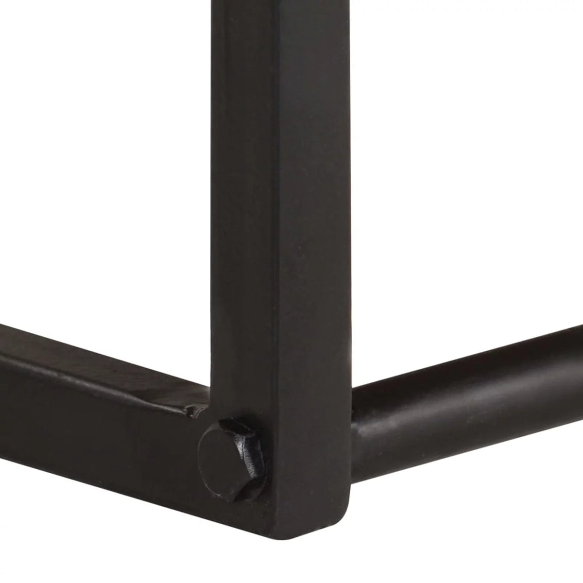 Acacia Wood Wall Mounted Coat Rack with Storage Shelf B43458