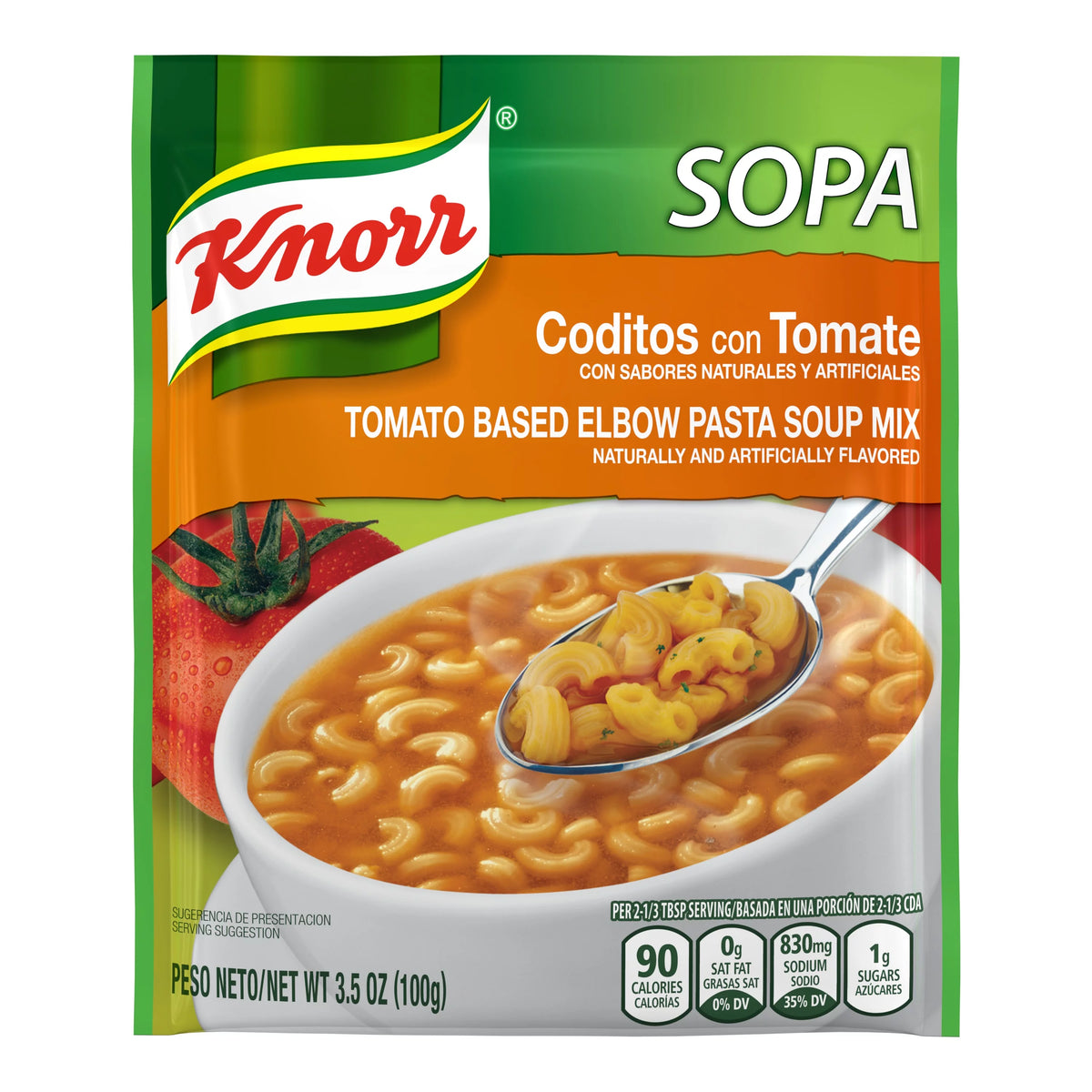 Tomato Elbow Pasta Soup Mix 3.5 Oz Pack of 10 E2926