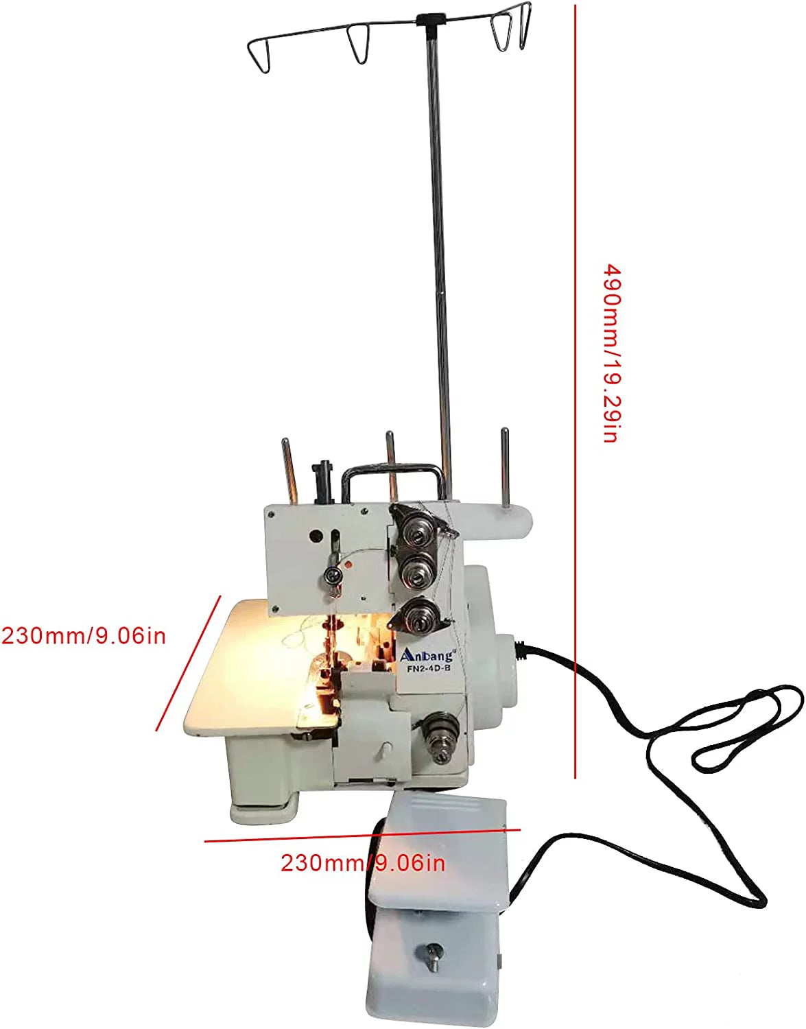 Four-Thread Overlock Serger Sewing Machine F21941