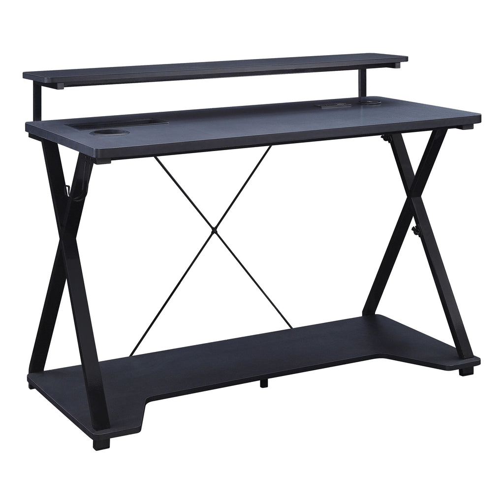 Gaming Desk with RGB LED Lights L696829