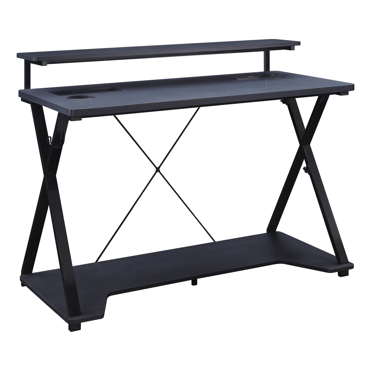 Gaming Desk with RGB LED Lights L696829