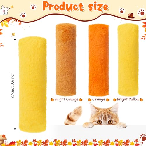 6 Pcs Catnip Cat Toy with Crinkle Sound Soft Plush R854