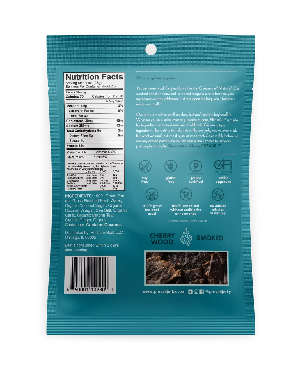 Original Beef Jerky 3 Pack Gluten-Free B6124