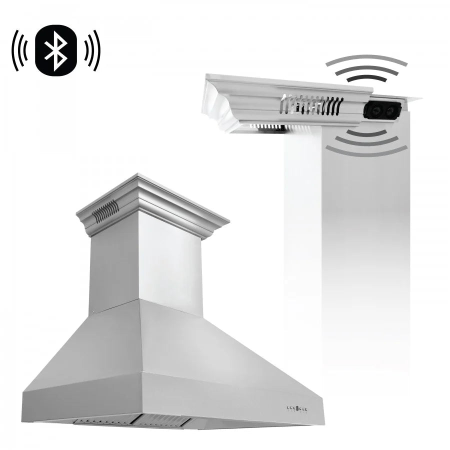 36 in. Stainless Steel Wall Range Hood B525516