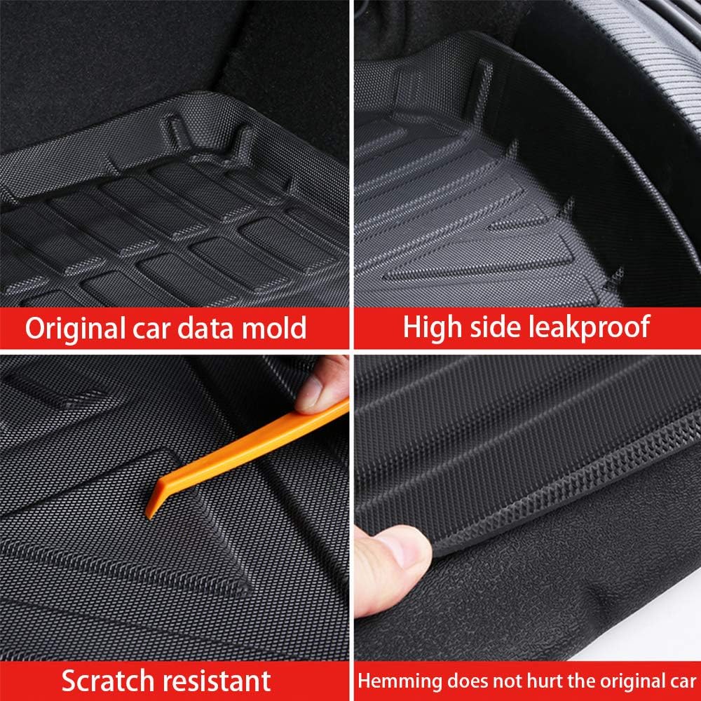 Black Rubber Cargo Liner Floor Mat L7637