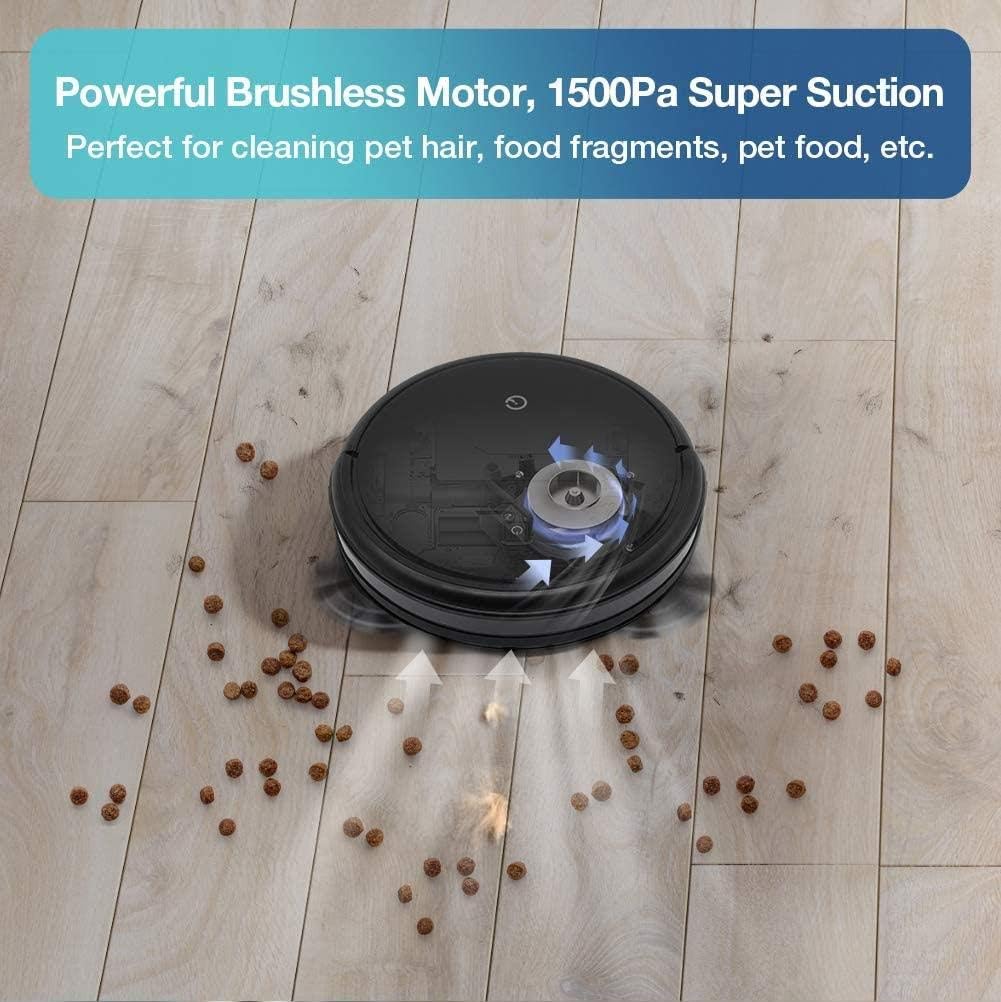 Robot Vacuum with Self-Empty Station and Mopping, 3000Pa Suction R165
