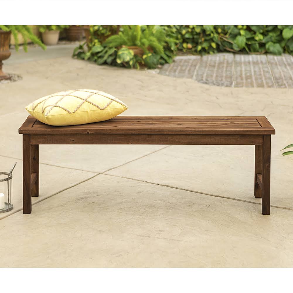 Acacia Wood Dining Bench Z6938