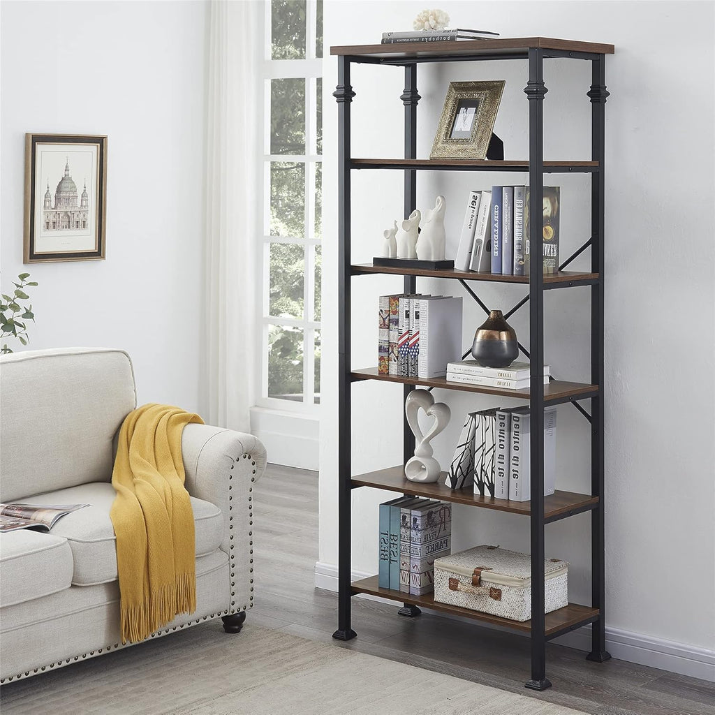3-Tier Grey Oak Bookshelf J8326