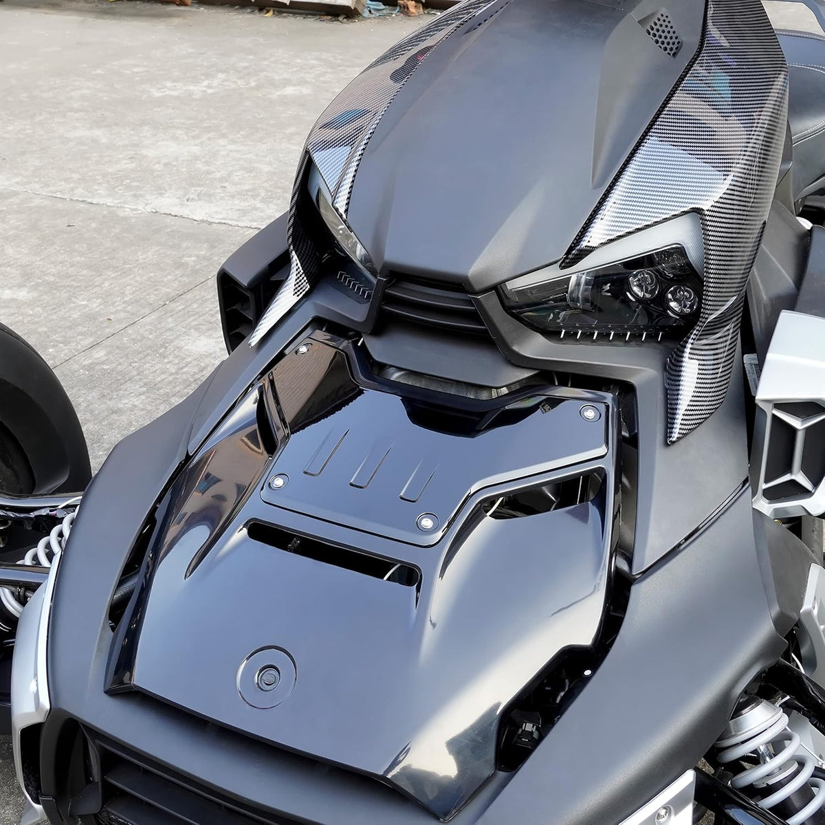 Black Hood Accent Panel S324