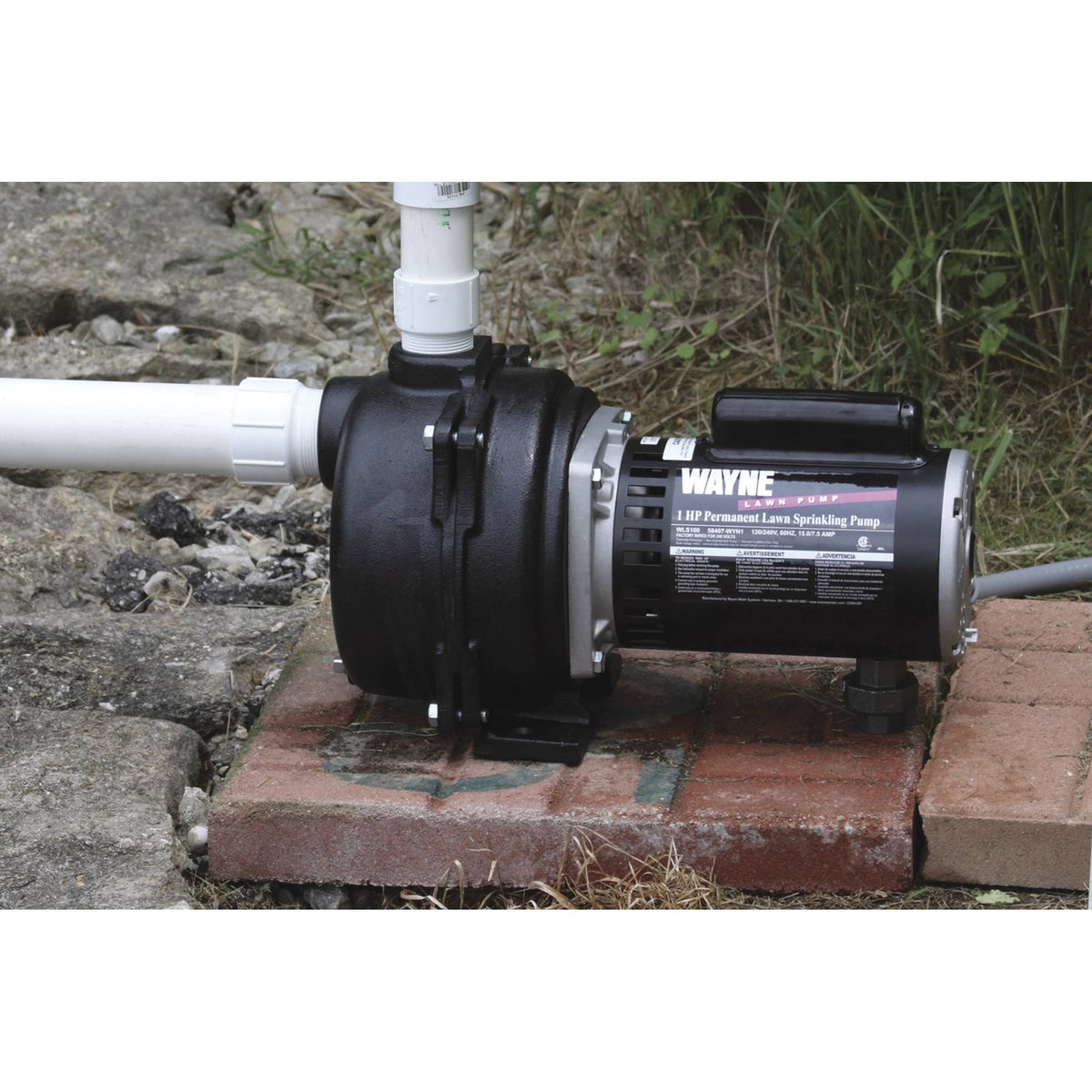 Cast Iron Self-Priming Centrifugal Water Pump 5,300 GPH 2 HP T12374