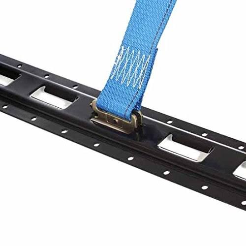 6 Pack 5' E Track Tie-Down Rail Powder-Coated Steel E8387