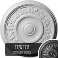 Hand-Painted Pewter Ceiling Medallion X744