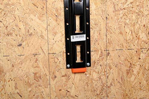 6 Pack 5' E Track Tie-Down Rail Powder-Coated Steel E8387