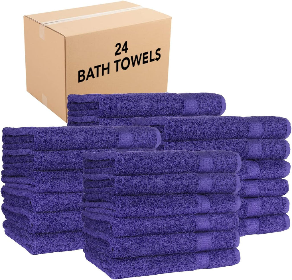Beige Bath Towels 25x52 24 Pack Z7840