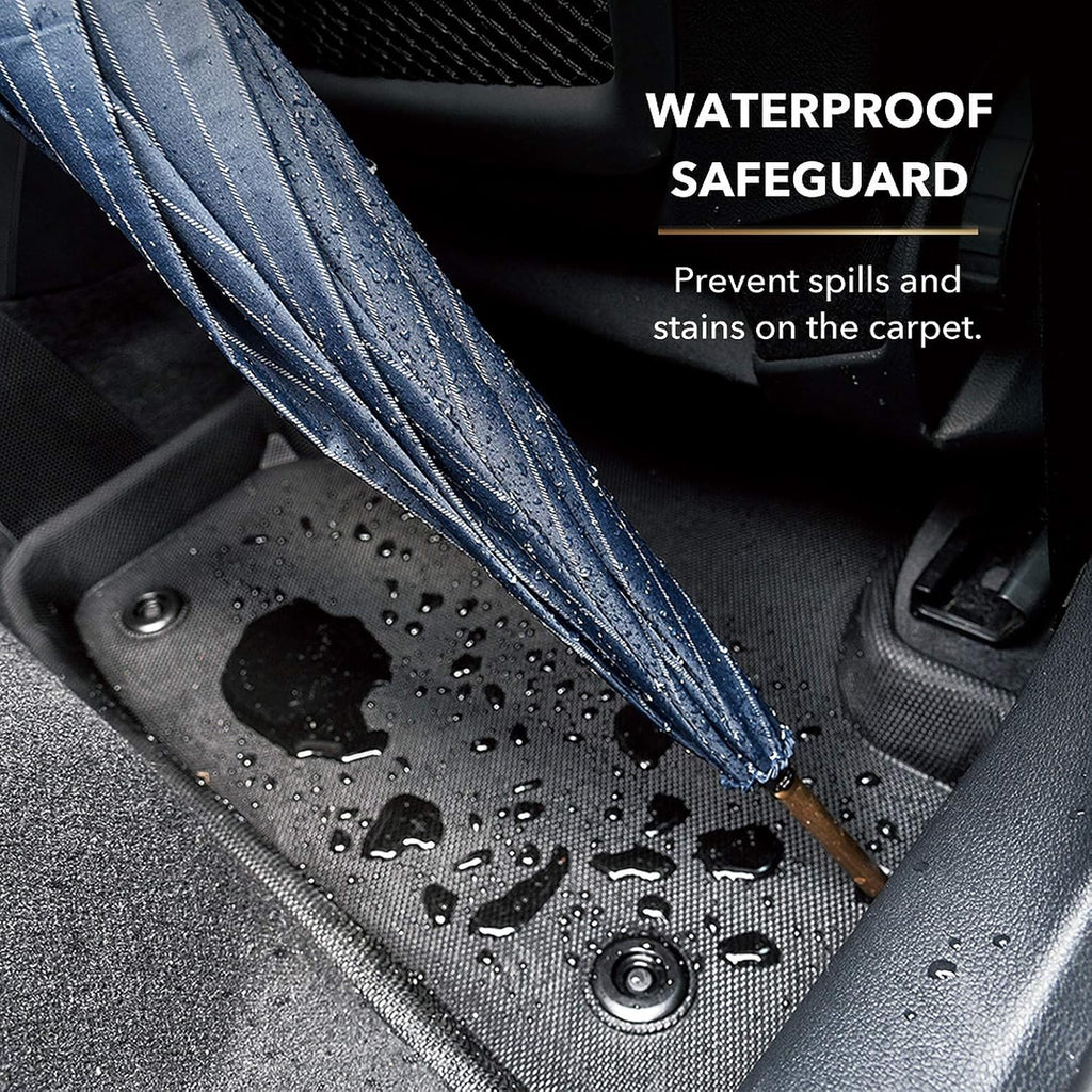 All-Weather Floor Mats Custom Fit Car Floor Liners Black Q742