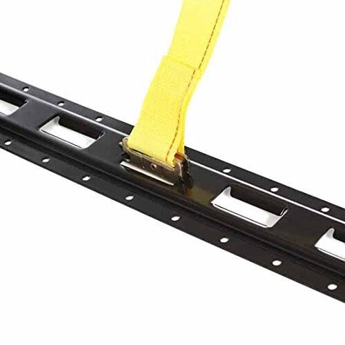 6 Pack 5' E Track Tie-Down Rail Powder-Coated Steel E8387