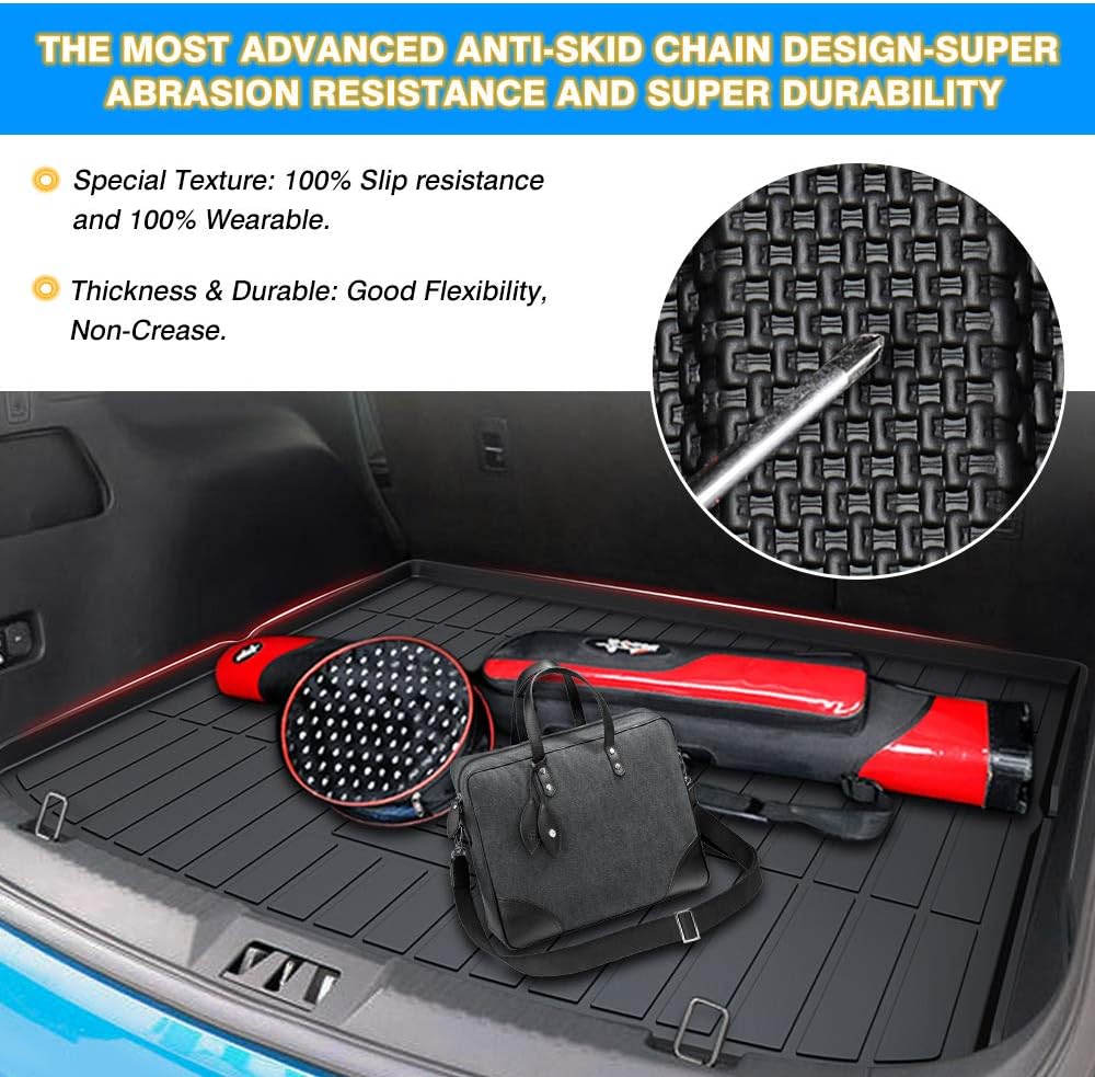 Custom Fit Cargo Liner Trunk Mat Pack of 2 D949