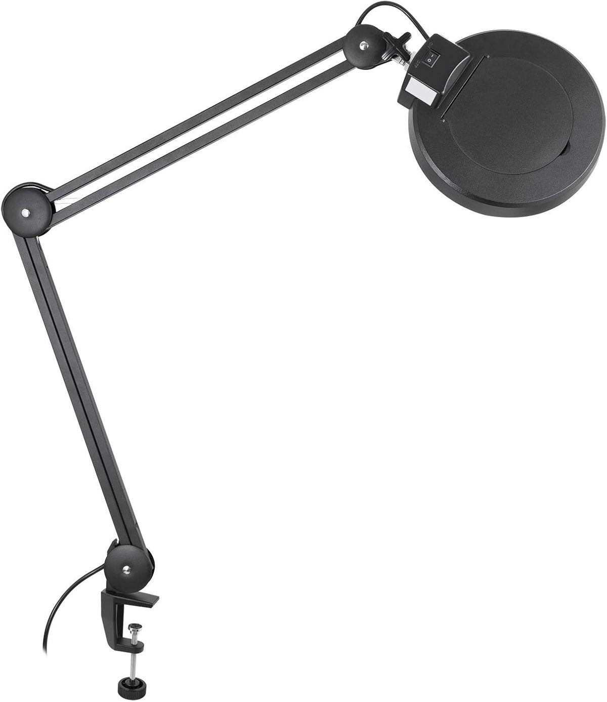 8x Magnifying Glass Architect Lamp with Desk Clamp Mount K7938