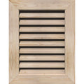 Unfinished Smooth Pine Gable Vent K877