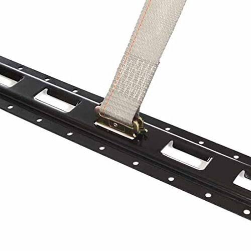6 Pack 5' E Track Tie-Down Rail Powder-Coated Steel E8387