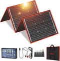 160W 18V Portable Solar Panel Kit with 2 USB Outputs X458790