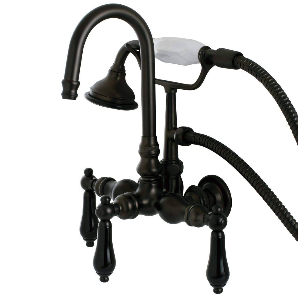 Oil Rubbed Bronze Wall Mount Clawfoot Tub Faucet G166637