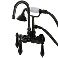 Oil Rubbed Bronze Wall Mount Clawfoot Tub Faucet G166637