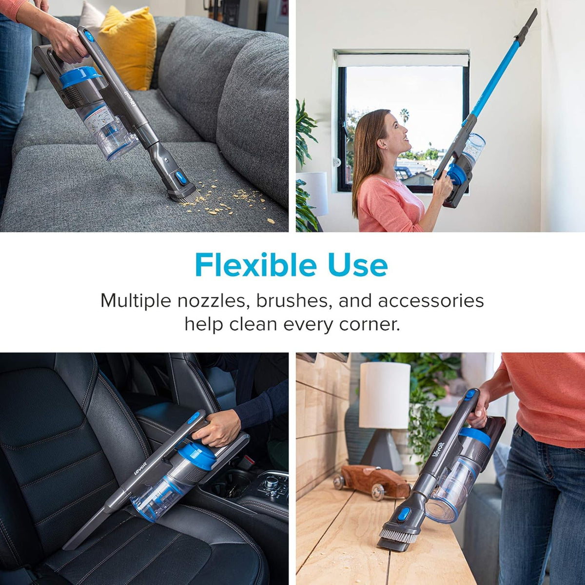 Cordless 4 in 1 Stick Vacuum O618924