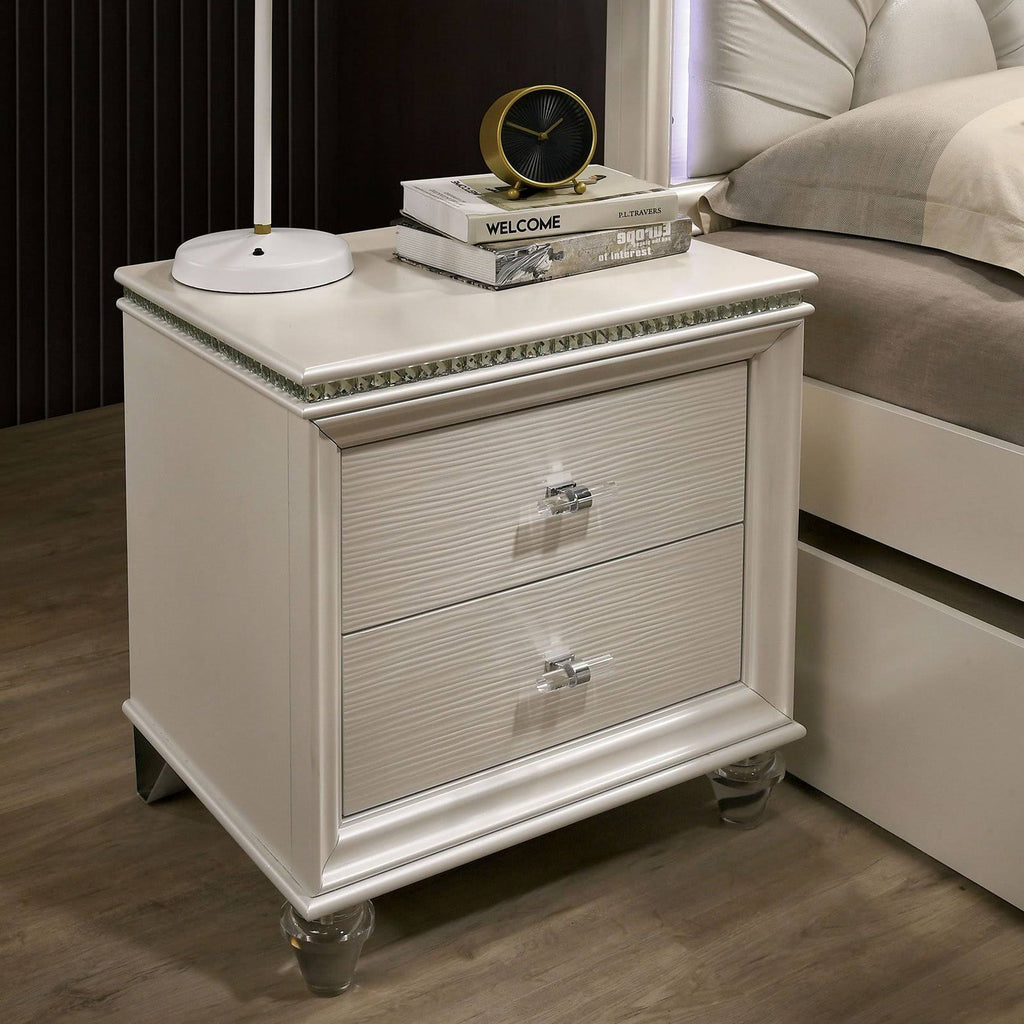 White Night Stand T52378
