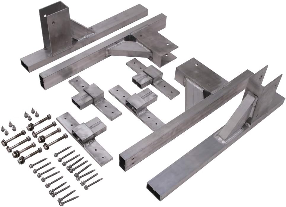 Adjustable Aluminum Roof Ladder Rack Bracket Kit O477