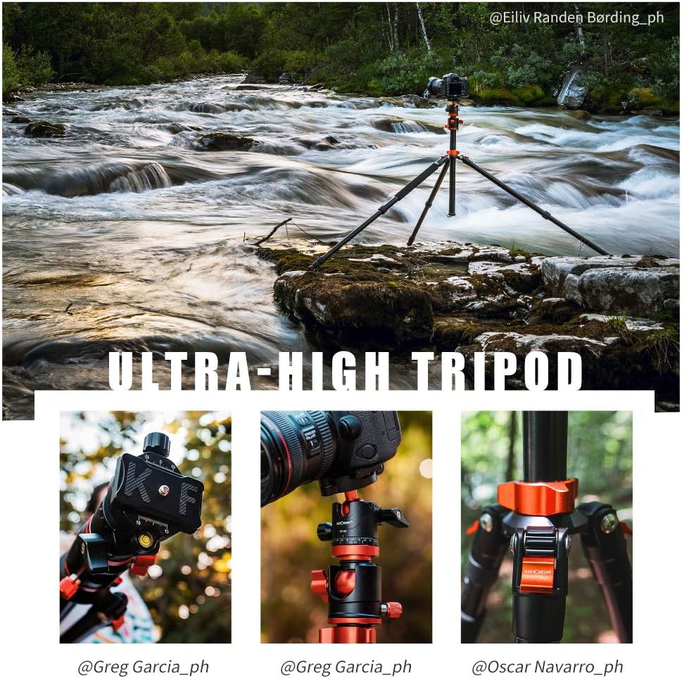 94 Inch 4 Section Aluminium Camera Tripod with 360 Degree Ball Head G479760