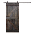 36 in. x 84 in. Knotty Pine Solid Wood Interior Barn Door Slab N20714