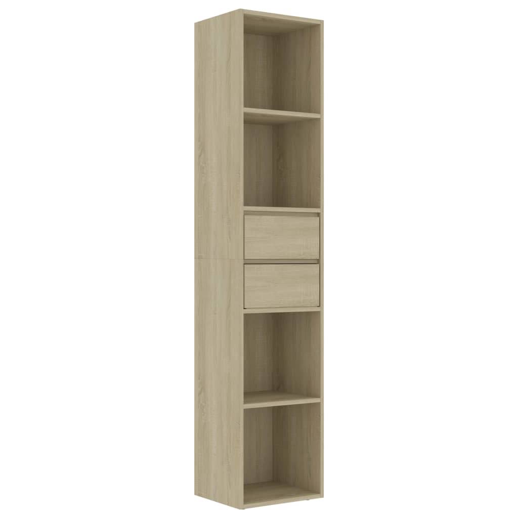 Gray Chipboard Book Cabinet Z849612