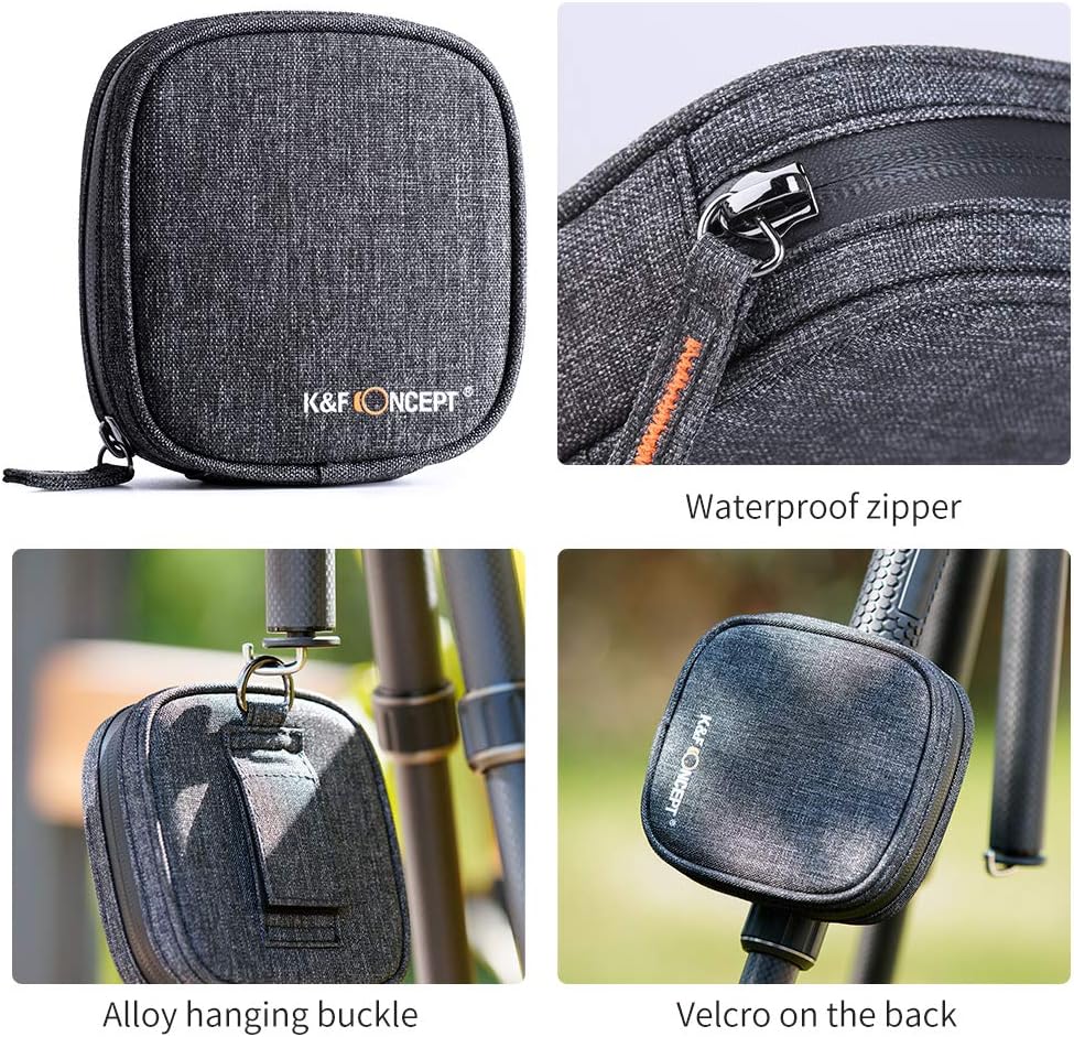 77mm Fixed ND Lens Filter Kit, ND4 ND8 ND64 ND1000 Filter Set with 4-Filter Pouch C519079