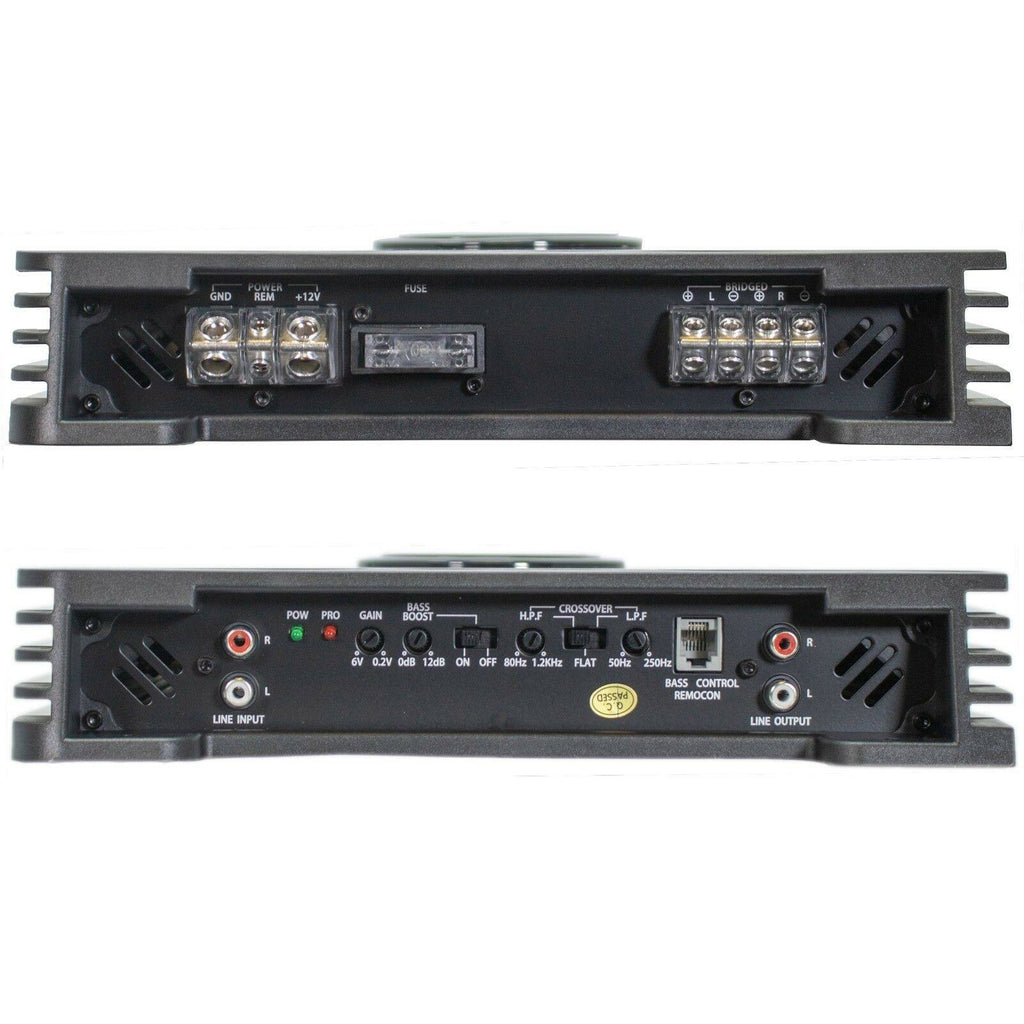 2 Channels 2800W Class A/B Car Audio Amplifier Y501