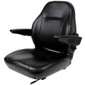 Black High-Back Seat T9524