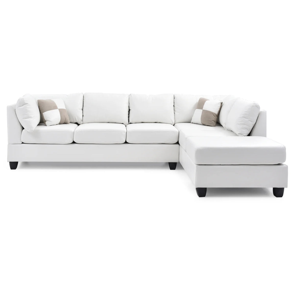 White Sectional G324