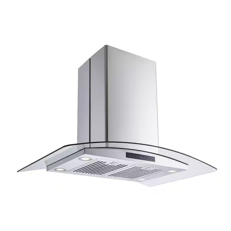36 in. 500CFM Convertible Stainless Steel Range Hood with LED Lights T750