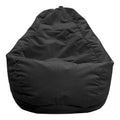 Black Micro-Fiber Suede Bean Bag Chair E163