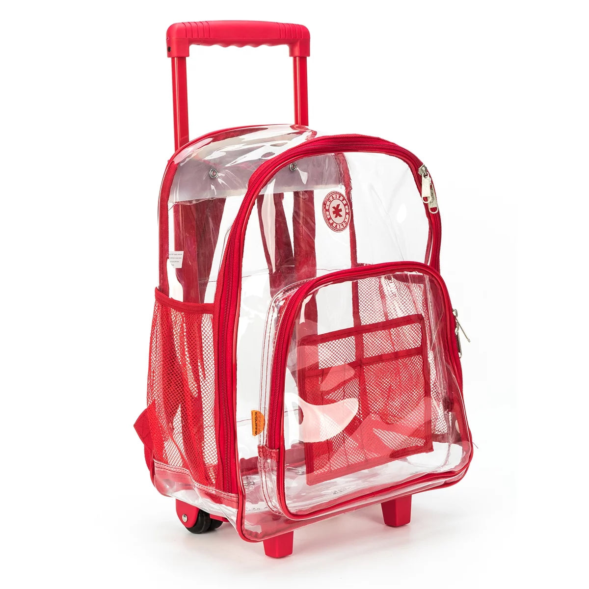 Clear 17" Rolling Backpack E23885