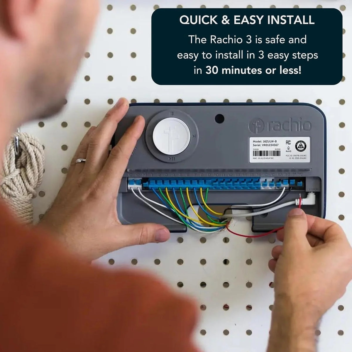 Wi-Fi Sprinkler Controller 4-Zone E726