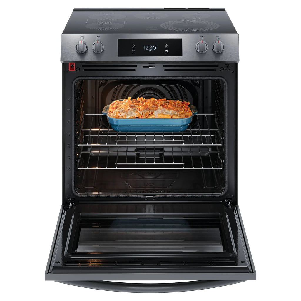30 In 6.2 Cu Ft Electric Convection 5-Burner Range with Air Fry G20054