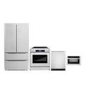 30 Electric Range, Refrigerator with Ice Maker, Dishwasher and Microwave G180