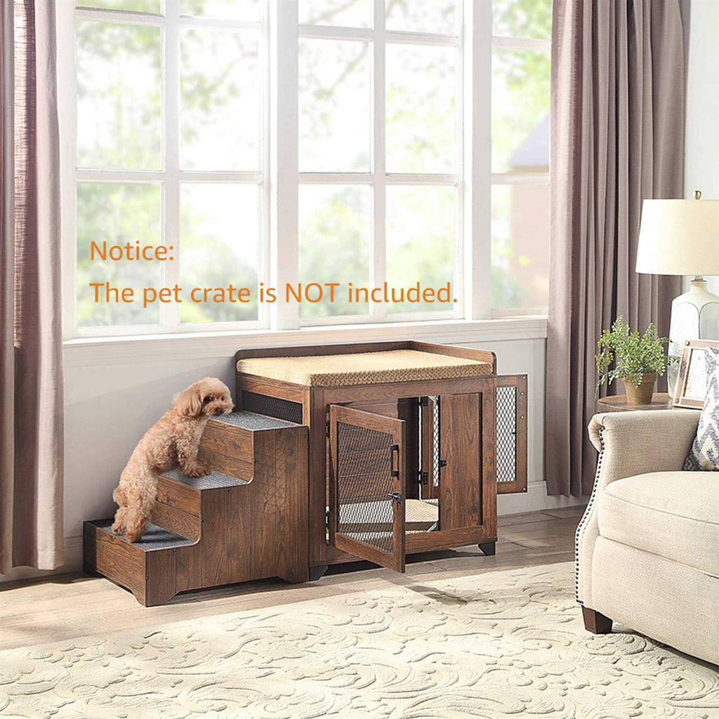 Rustic Stairs for Small Dogs and Cats I47858