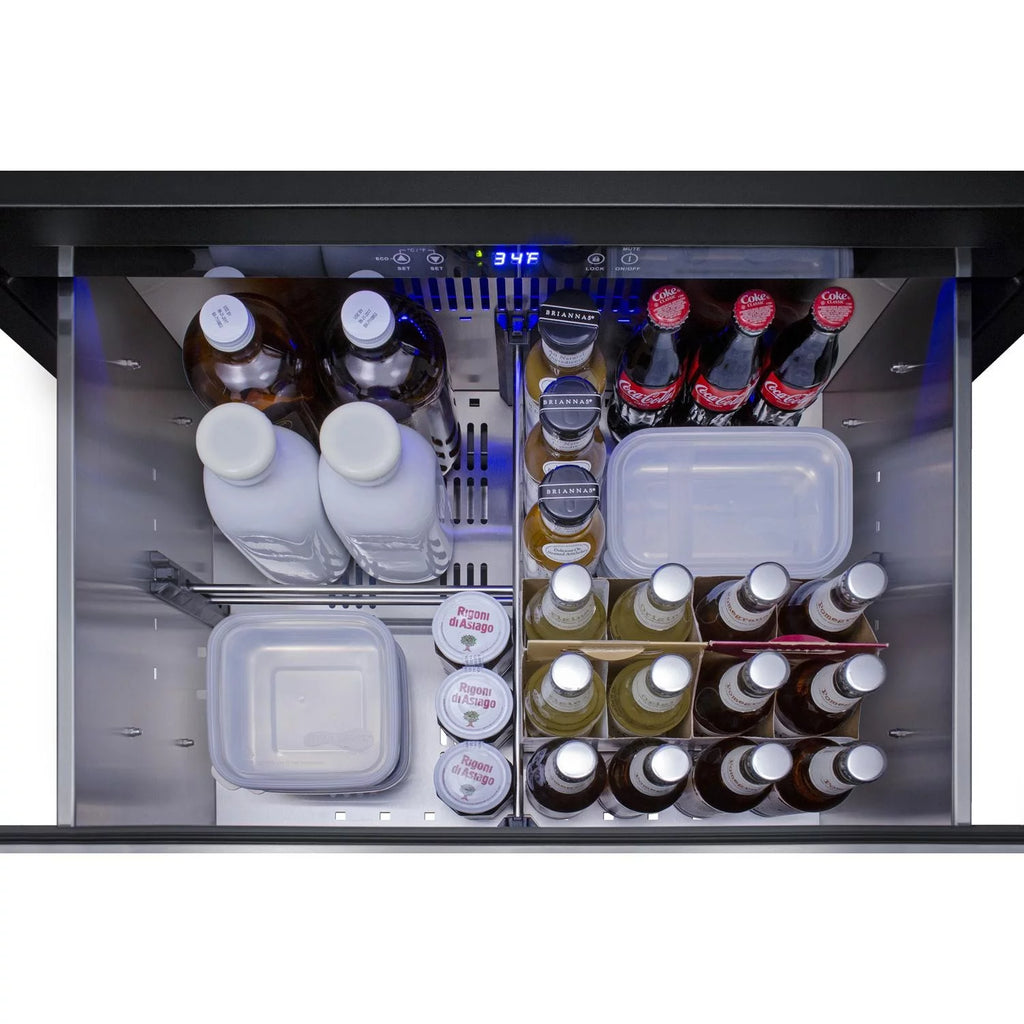27-Inch 4.83 Cu. Ft. 2-Drawer All-Refrigerator W760429