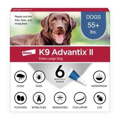 Flea Tick & Mosquito Prevention for XL Dogs R3135