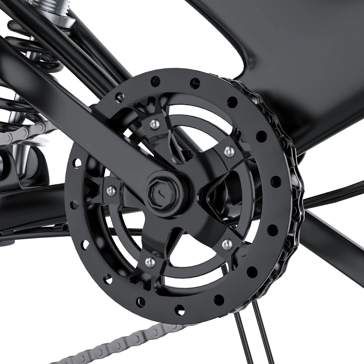 7 Speed Folding Bike with Carbon Steel Frame C642513