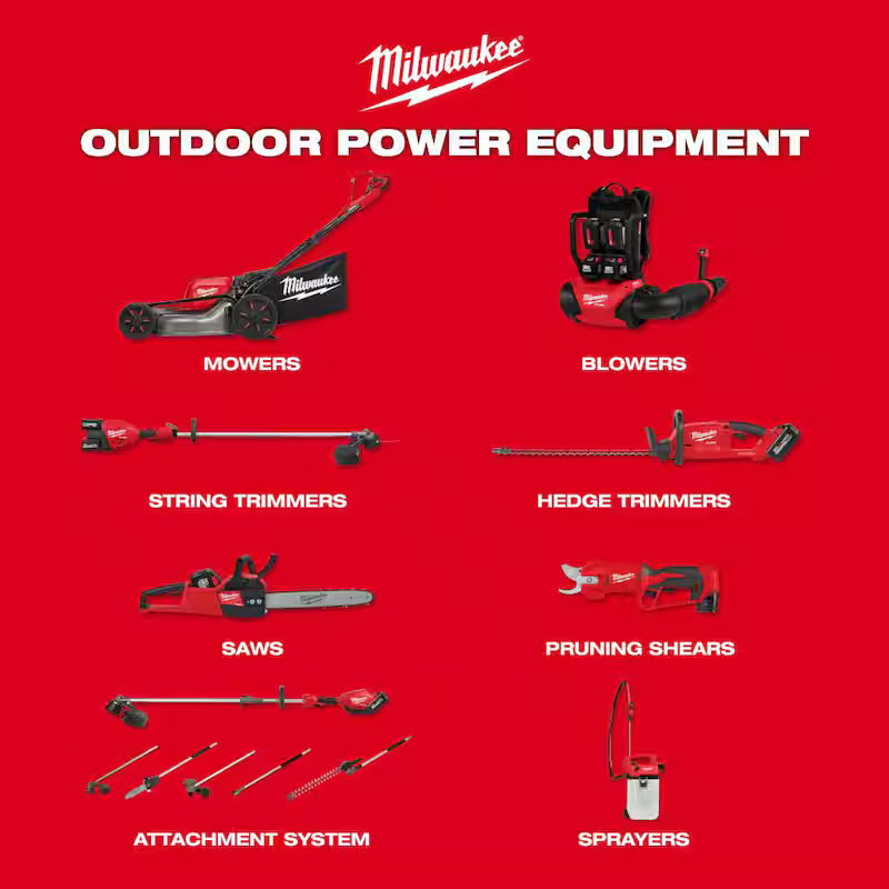 Brushless Cordless 21 in. Self-Propelled Lawn Mower with Blower & Batteries Z339890